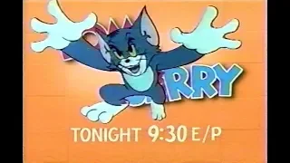 Cartoon Network - Tom and Jerry [tonight at 9:30p] 15sec promo (1999)