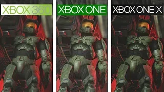 Halo 3 | 360 vs ONE vs ONE X | 4K Graphics Comparison | Comparativa