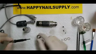 How to put back Kupa UP200 handpiece nail drill Part 2