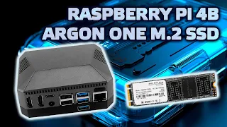 Raspberry Pi 4B в корпусе Argon ONE M.2 c SSD диском 128 ГБ, собираем сервер для Home Assistant