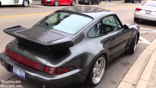 Porsche 911/964 Turbo: Start Up, Idle, Exhaust, and Drive Away