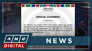 ABS-CBN, TV5 hit pause on investment deal to address issues | ANC