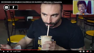 REAGINDO A DEVORANDO AS BOMBAS CALÓRICAS DO GUARÁ!!! + Milkshake + Casquinha CORBUCCI EATS