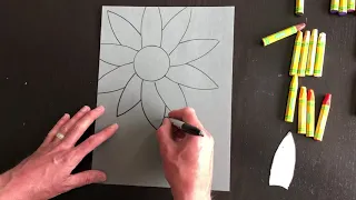 Vincent Van Gogh Sunflower Art Lesson