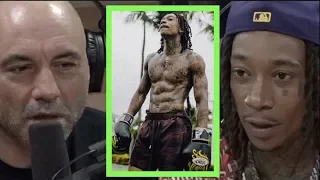 How Wiz Khalifa Started Training Martial Arts and Gained 40 lbs!! | Joe Rogan