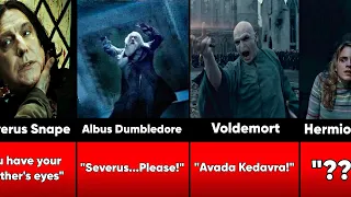 Last Words of Harry Potter Characters