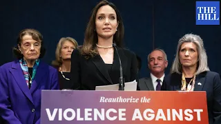 'Congress Too Busy': Angelina Jolie Hits Lawmakers For Failing To Renew Violence Against Women Act