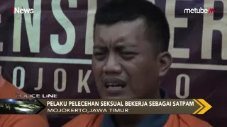 Pelaku Begal yang Lecehkan Wanita di Mojokerto Menangis saat Ditangkap Polisi - Police Line 07/08