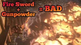 Dark Souls 3: Fire Sword + Gunpowder barrel = Bad (The Convergence Mod 2.1 - Part 2)