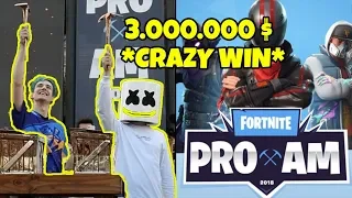 NINJA AND MARSHMELLO WIN 3,000,000 $ TOURNAMENT | EPIC ANNOUNCE FORTNITE WORLD CUP!