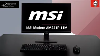 The Upgradeable All in One: MSI Modern AM241P 11M