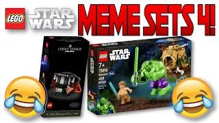 The FUNNIEST LEGO Star Wars MEME Sets 4!