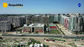 ЖК Respublika! Відеохроніка будівництва: червень 2020 року