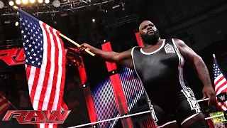 Mark Henry rallies America: Raw, Sept. 15, 2014