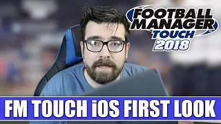 Football Manager Touch 2018 | First Look FMT18 on iOS (iPad Pro)