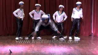 Russian Sailors dance by students of Delhi Public School