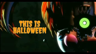 [SFM FNAF SL ] THIS IS HALLOWEEN - The Nightmare Before Christmas FNaF Song Animation (2021 REMAKE)