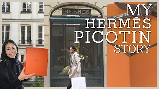 [English subT] We Purchased A Picotin At The Hermès Main Store In Paris
