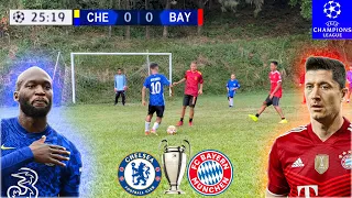 CHELSEA x BAYERN DE MUNICH UEFA CHAMPIONS LEAGUE 5 x 5 FOOTBALL CHALLENGES ‹ Rikinho ›