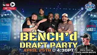 BENCH'd Draft Party / BENCH'd Podcast