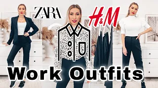 КАПСУЛА ДЛЯ РАБОТЫ ♦️ ОФИСНЫЙ СТИЛЬ 🛍 ПОКУПКИ ОДЕЖДЫ ZARA, H&M 🎬KARINA PAPAG