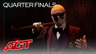 Klek Entos TERRIFIES The Judges With HAUNTING Act - America's Got Talent 2021