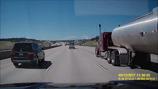 Cop Pulling Over Tailgater