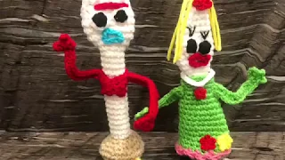 Knifey Toy Story 4 100% crochet Parte 2