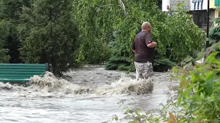 Мариуполь 08.06.21 Последствия ливня.