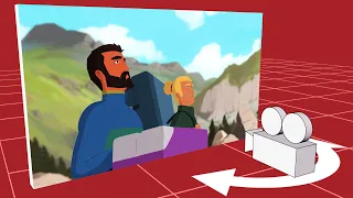 Camera Moves in 2D Animation - How its done