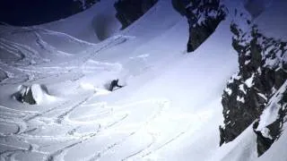 Kitzsteinhorn - Freeride Route X4 - Jump Run