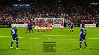 Brest vs PSG | Messi Free Kick Goal - Ligue 1 | eFootball PES 2021