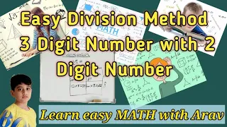 Grade 4 Math Division | Division of 3 Digit with 2 Digit Number |  @LearnwithArav