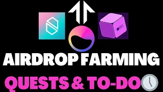 AIRDROP Updates #28 ➡️ Tensor, Parcl, Elixir & More 🕔📓