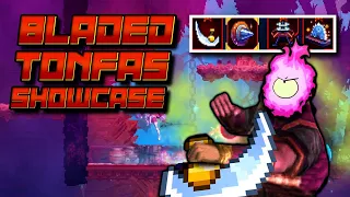RIP AND TEAR | Dead Cells - Bladed Tonfas Showcase (5BC Run w/ Commentary)