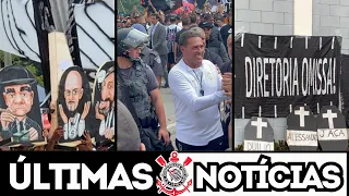 FORA MEDALHÕES! FORA DUÍLIO! TUDO SOBRE O PROTESTO NO CT DO CORINTHIANS