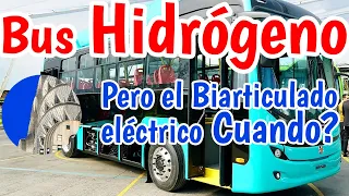 Bus de hidrógeno Bienvenido pero Transmilenio Biarticulado eléctrico para cuando