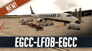 MSFS LIVE | Real World Ryanair OPS | *NEW* Manchester (EGCC) by TaiModels | PMDG 737-800 *Update*