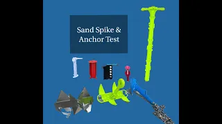 PWC Sand Spike & Anchor Test