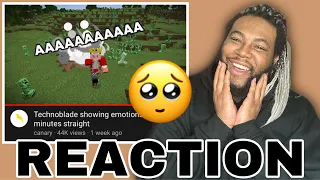 Technoblade showing emotions for 7 minutes straight | JOEY SINGS REACTS