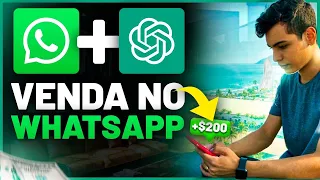 COMO USAR O CHATGPT PARA VENDER TODOS OS DIAS NO WHATSAPP - ISSO É INCRÍVEL (Dinheiro online)