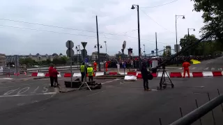 Kimi Raikkönen  Budapest Burnout Show 2015 Nagy Futam III