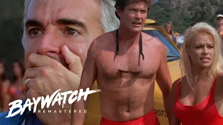 A FATHER Watches His Daughter Drowning From The Beach Will Caroline, Mitch And CJ Find Her? Baywatch
