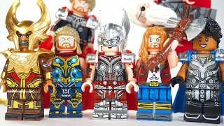 LEGO Thor Love and Thunder Unofficial Lego Minifigures