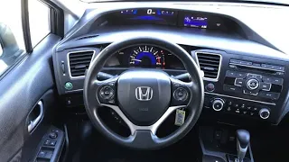2014 Honda Civic LX POV Test Drive