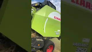 Пресс подборщик Claas Variant 350 в работе | Только положительные отзывы👍| #прессподборщик #claas