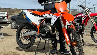 2023 ktm sxf450 4.1 fmf exhaust!!! Sounds aggressive🤘🏿🤘🏿🤘🏿#motocross #fmf #supercross