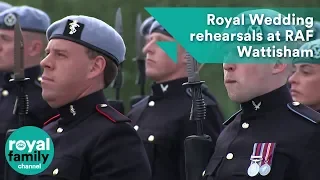 Royal Wedding rehearsals at RAF Wattisham