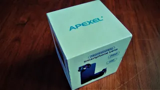 APEXEL 1.33x anamorphic lens for a 4K HD smartphone camera. Testing!)