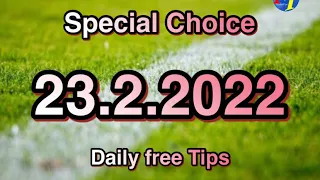 (23.2.2022)Football Prediction Today #betting #freetips #tipstar